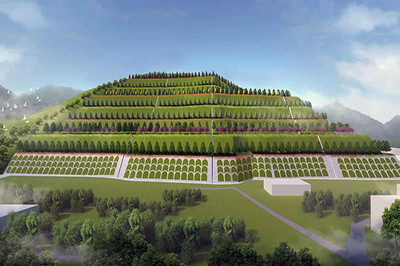 延安萬花前鎖崖滑坡治理勘察及治理方案施工圖設(shè)計